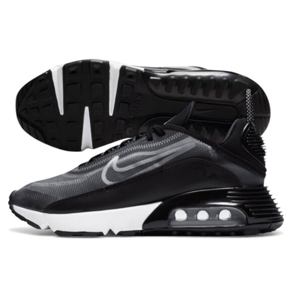 Womens Nike Air Max 2090 Black Grey Running Shoes Size 8 CK2612 002 NEW - Picture 1 of 8